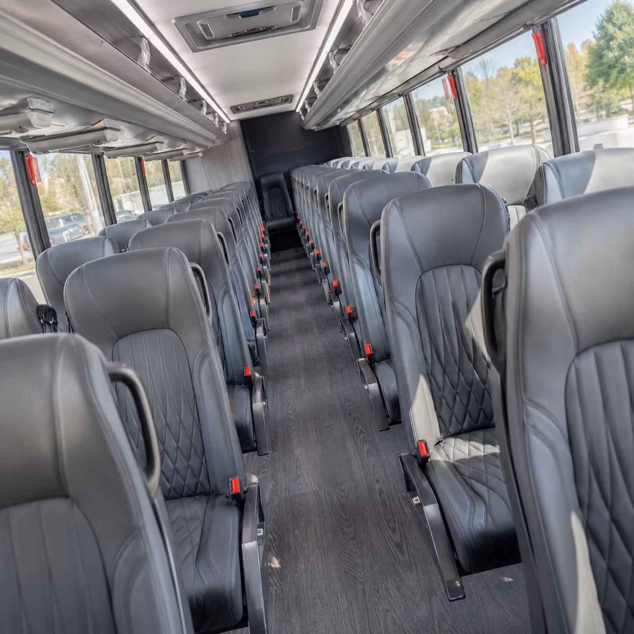 carson 30 passenger minibus interior