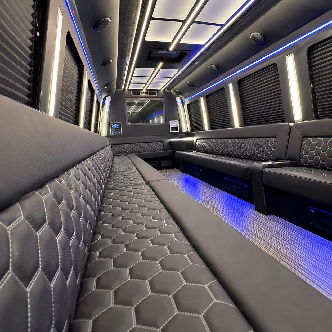 carson party bus interior