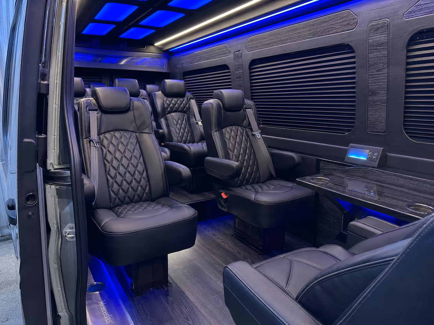 carson sprinter van with driver inside
