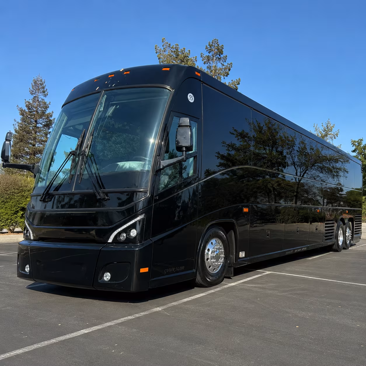 carson wedding charter bus rental