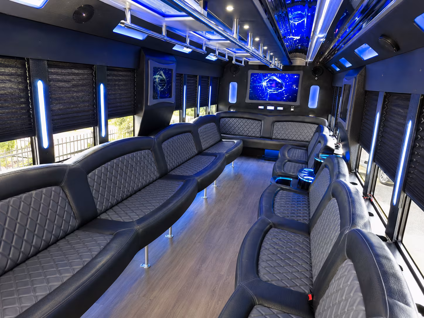 how the number of stops affects total booked hours on a carson bus rental